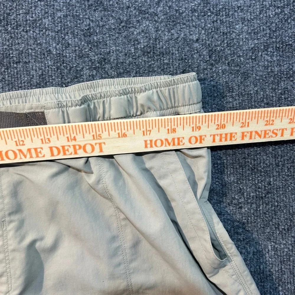 Merrell Mens XXL Opti-Wick Hiking Shorts Khaki Tan UPF 50+ Belted Cargo Outdoor